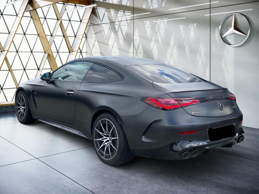 MERCEDES CLE COUPÉ 53 AMG | skladem | nový model | sportovní benzínové coupé | německé předváděcí auto | šedá matná magno | černá kůže | perfektní výbava | VIP sleva | nákup online | AUTOiBUY.com